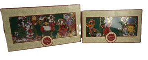 Vintage Lot 7 Double-Sided Looney Tunes Warner Brothers Christmas Ornaments New - Picture 1 of 5