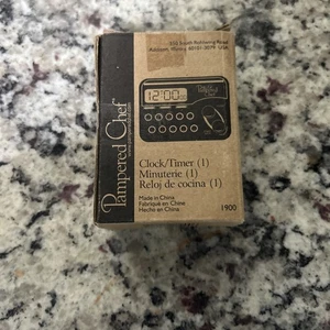 Pampered Chef Digital Clock Timer Model #1900 Magnetic Clip Retired New Battery - Picture 1 of 5