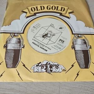 Procol Harum.  A Whiter Shade of Pale.  Homburg 7" single Cube Records - Picture 1 of 2