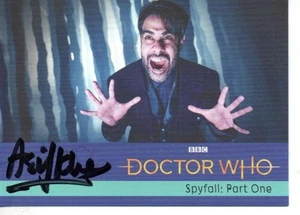Dr. Who Series 11 & 12 Auto Trading Card No.33 Asif Khan "Sgt. Ramesh Sunder" - Picture 1 of 2