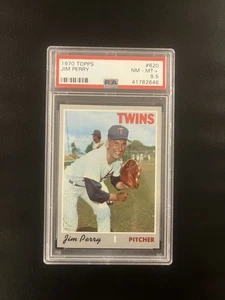 1970 Topps Jim Perry #620 PSA 8,5 - Bild 1 von 2