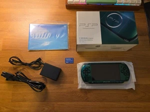 Sony PSP-3000 PSP 3000 Console Spirited Green SG Working Tested CIB - Picture 1 of 12