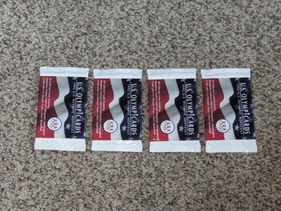 全新 未开封 1992 年 IMPEL 奥林匹克运动会 Hopefuls 四 (4) 密封包 — 第 1/3 张图片