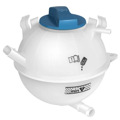 Radiator Coolant Overflow Tank Fits 2015-16 Audi Q3 2005-16 VW Jetta 1K0121407A - Image 1 of 4