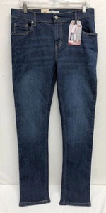 NWT Boy's Levi's Dark Blue 510 Skinny Jeans Size 20 - Picture 1 of 6