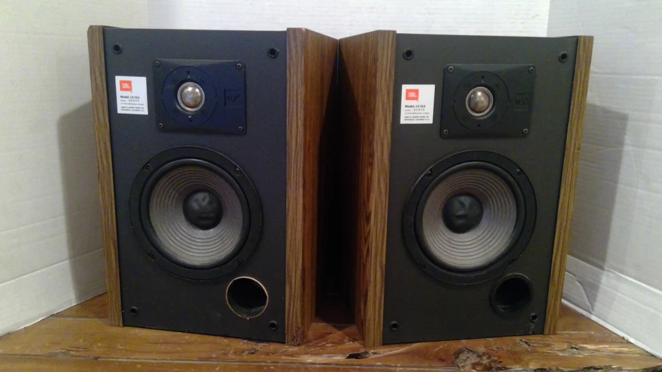 复古 JBL J216A 扬声器一对,经过测试,免运费 1980 年代!!! — 第 1/4 张图片