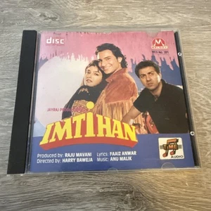Imtihan CD Melody UK Bollywood Hindi Anu Malik Rare Made In Uk - Imagen 1 de 4