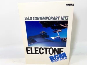 Yamaha Electone ROM Music Book Vol. 8 Contemporary Hits, Excellent, Rare - Picture 1 of 6