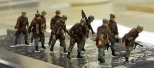 German Paratroops Marching Trident 96501 New 1/87 Scale Resin Kit Unfinished - Picture 1 of 1