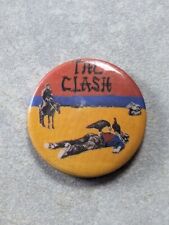 Vintage 8O's The Clash PIN BADGE Purchased Around 1986 