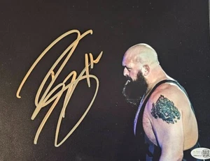 Big Show GIANT AEW signed 8x10 photo JSA COA WWE Autographed Wrestling NWO - Picture 1 of 3