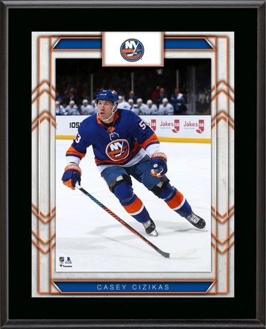 Casey Cizikas New York Islanders 10.5" x 13" Sublimated Player Plaque Cover