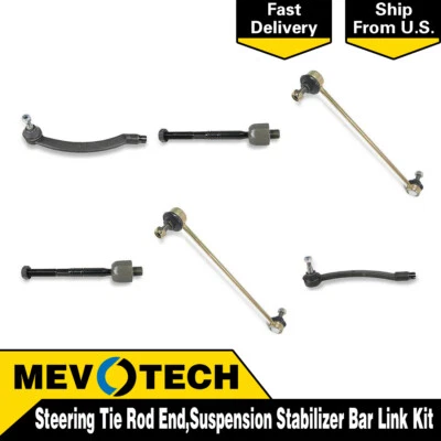 Barra estabilizadora Tierod extremo de barra estabilizadora delantera Mevotech 6 piezas para Mini Cooper 2004 2005 Foto 1 de 4