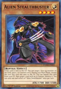 Yu-Gi-Oh! JCC, Alien Stealthbuster, Dawn of Majesty 1a edición Común regular - Imagen 1 de 6
