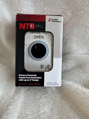 ASSA ABLOY NORTON WAVE TO OPEN WALL SWITCH BATTERY OPERATED NTB-1