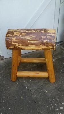 (1) Auténticos taburetes de bar Western Horse Saddle taburetes de bar decoración mostrador tronco rústico Foto 1 de 3