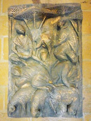 STUDIO POGGI (Adriano) FAENZA, Scena pastorale, anni 60 - Immagine 1 di 4