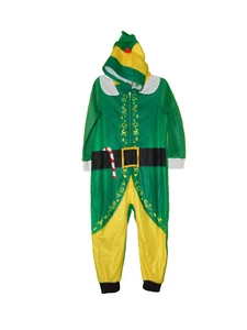 Elf Pajama Unionsuit Romper Size 4 Child Unisex New - Picture 1 of 2