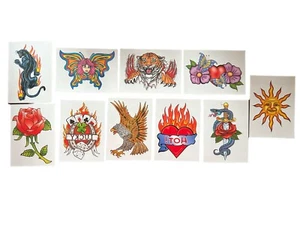 Temporäre Tattoos Ultra Classics Serie #4 Full Set Automat Tats Lot 20 - Bild 1 von 4