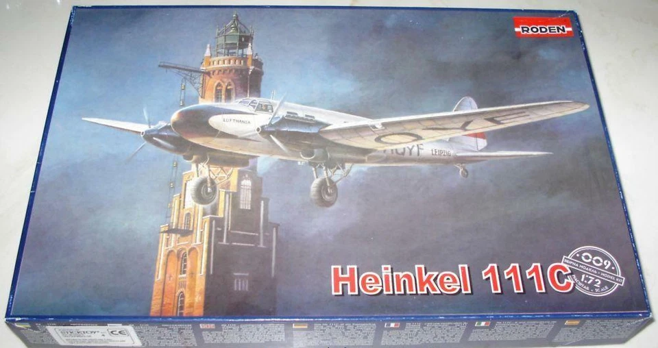 Roden articolo 009 Heinkel 111C scala 1:72 - Immagine 1 di 1