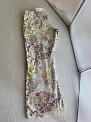 Брюки-расклешенные Oilily Girls Treasure Hunt с принтом (капри) размер 128 США 7/8 - Изображение 1 из 4