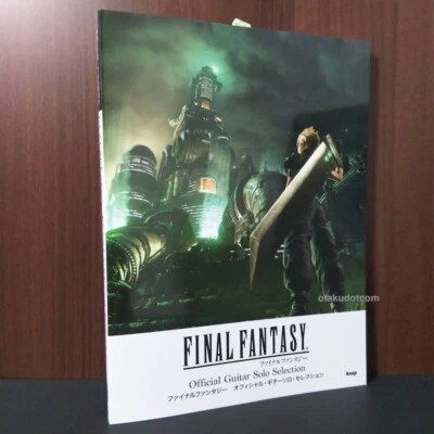 Final Fantasy Official Guitar Solo Selection Music Score Book - NEW - Image 1 of 3