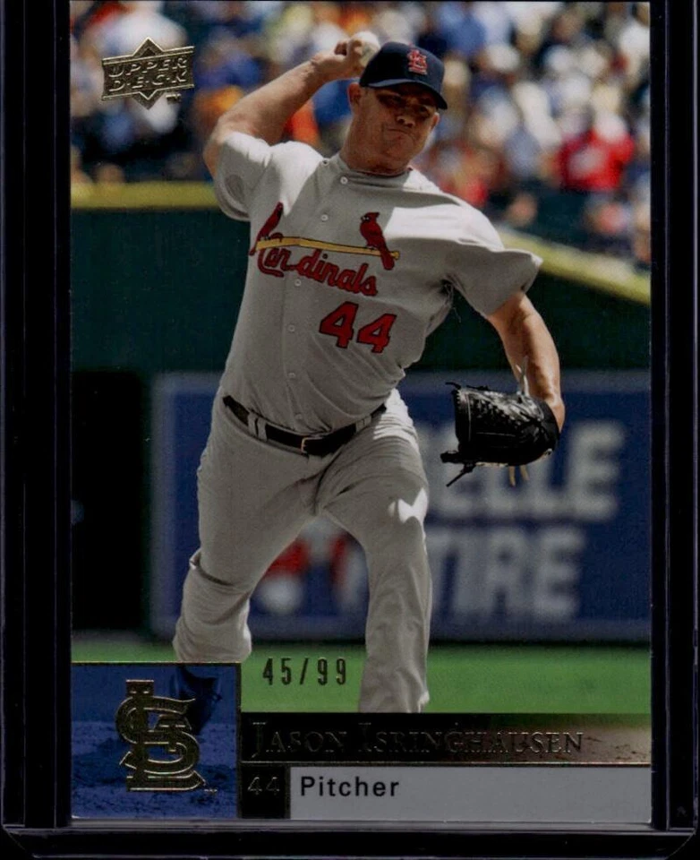 2009 Upper Deck Gold #349 Jason Isringhausen 45/99 St. Louis Cardinals ID:41754 Foto 1 de 2