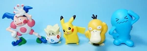 5 pezzi Takara Tomy ARTS Pokemon Line Up Mascotte Wobbuffet Psyduck personaggio nuovo - Foto 1 di 13