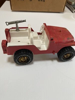 1960-е Hubley No1710 Fire Dept. Литой Jeep CJ-5 - Изображение 1 из 3
