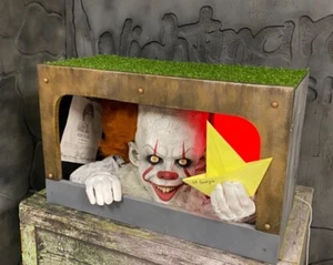 IT Pennywise 2017 Kanalisation Abfluss lebensgroß Requisite Display Büste Horrorfilm Clown - Bild 1 von 10
