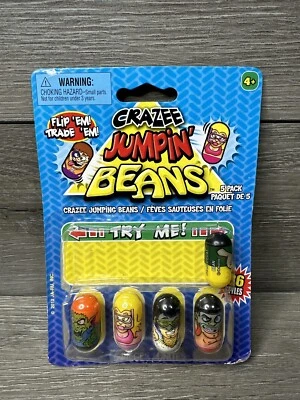 JA-RU Crazee Jumpin' Beans - Retro 5 Pack New Sealed - Image 1 of 4