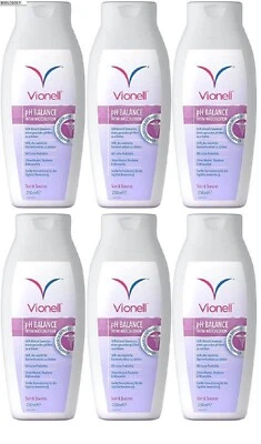 Vionell Intim Waschlotion Soft und Sensitiv, 6er Pack (6 x 250 ml)