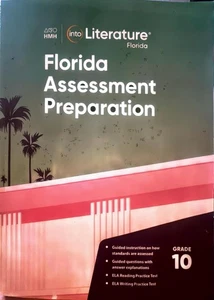 HMH Into Literature Grade 10 Florida Assessment Preparation Workbook - Picture 1 of 1
