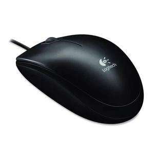 Logitech B100 Optische USB-Maus mit Scrollrad - 3 Tasten - Schwarz - Bild 1 von 1