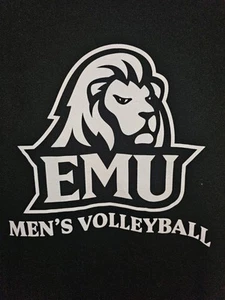 Eastern Mennonite University Large Mens Black Graphic Logo Tshirt NCAA - Picture 1 of 11