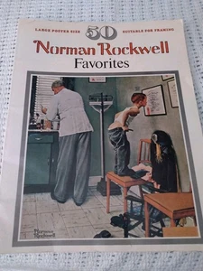 1977 Norman Rockwell 50 Favorites Paperback Book - Bild 1 von 4