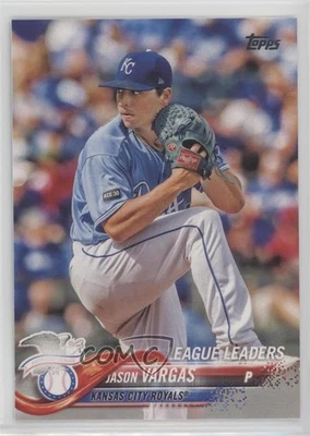 2018 Topps League Leaders Jason Vargas #327 - Image 1 of 2