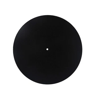 Almohadilla de lana alfombrilla giratoria para reproductor de discos de vinilo bandeja protectora antiestática - Imagen 1 de 12