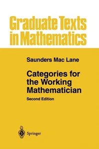 Categories for the Working Mathematician (Graduate Texts in Mathematics) - Picture 1 of 1