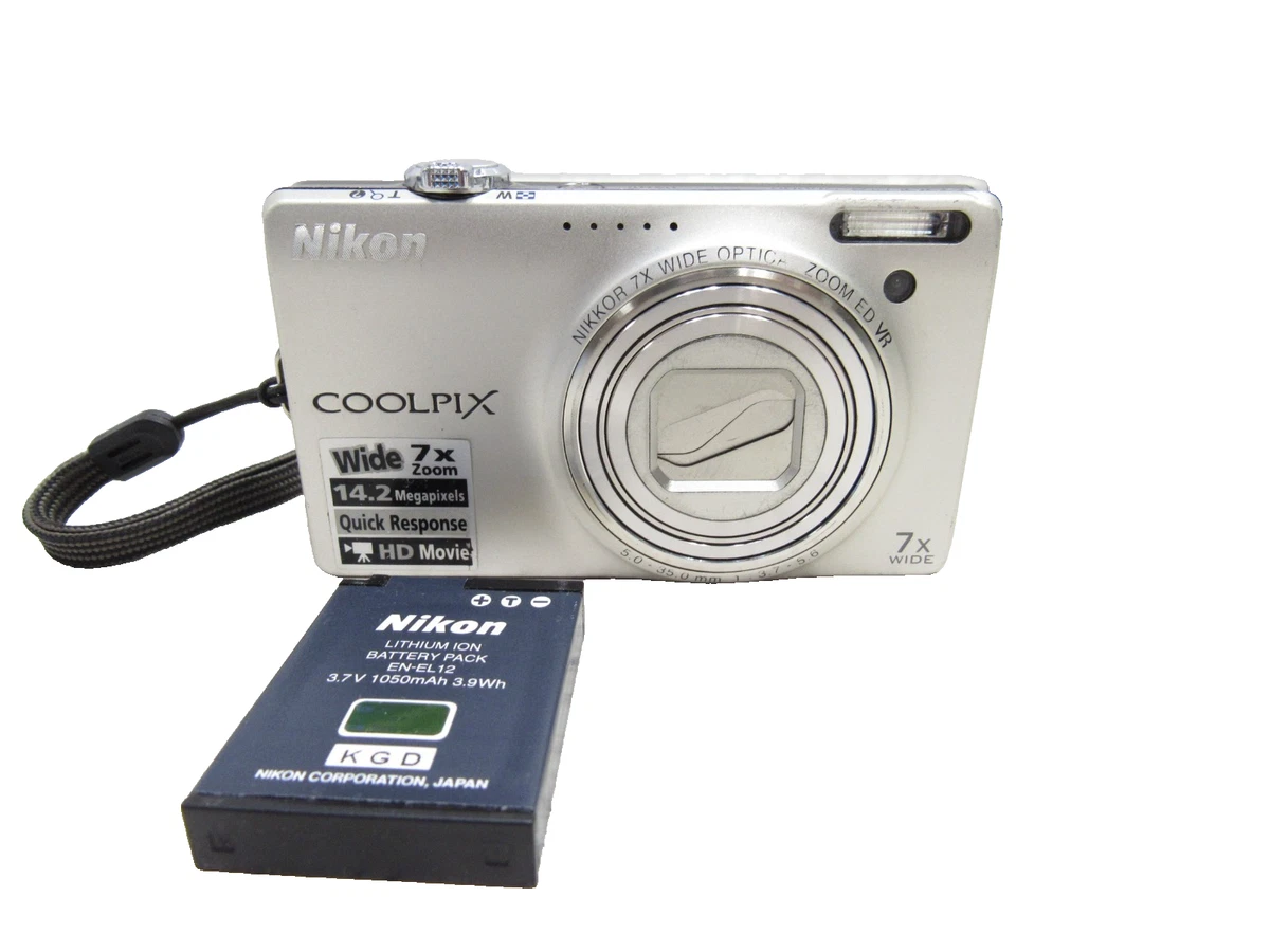 【美品】Nikon COOLPIX S6000 シルバー 本体 Amazon | Nikon デジタルカメラ COOLPIX (クールピクス) S6000