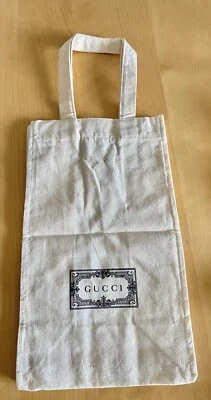 GUCCI Cotton Dust / Tote Bag H 29 x W 17 x D 12cm Cotton Tote/ Shopper Bag - Image 1 of 3