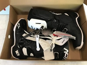 L3R Alpinestars Tech Boots Size 10 Black White 2010020-12-12 NEW - Bild 1 von 10