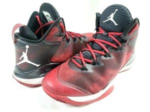 NIKE 2014 Jordan Super Fly.3 Sz 10 Blake Griffin Black/Gym Red/White 684933-601 - Picture 1 of 12