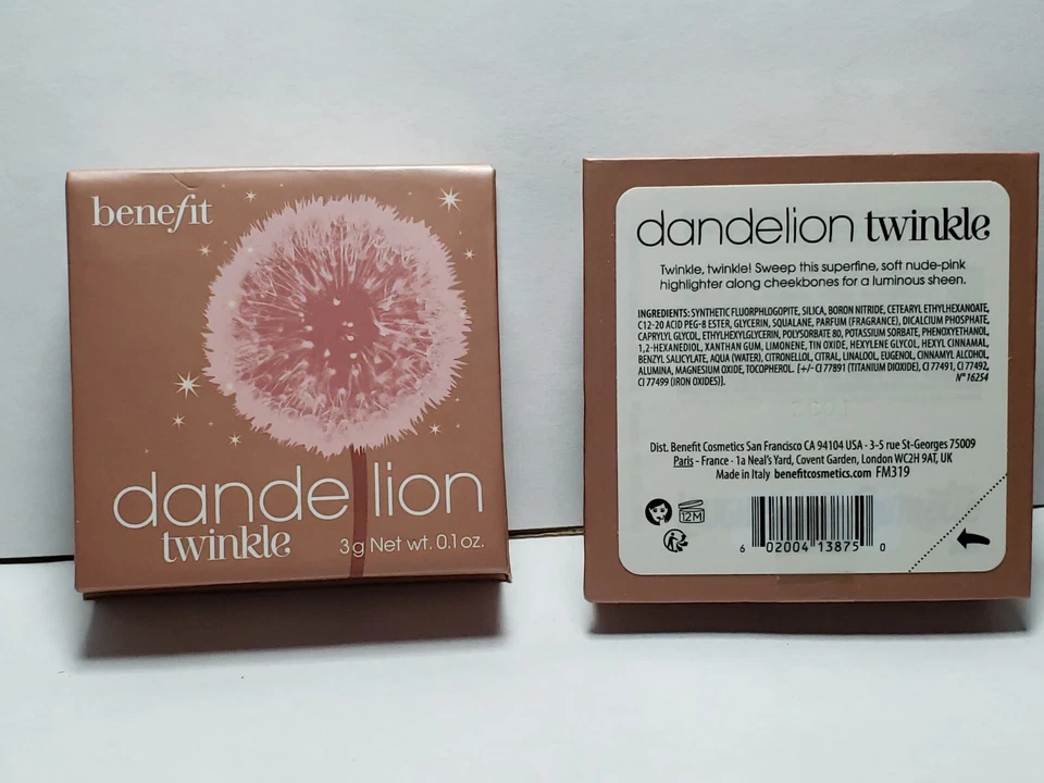 Benefit Dandelion Twinkle Shimmer Finish Powder Highlighter 3g (D2)