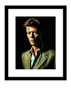David Bowie 8x10 print artistic rendition Space Oddity singer - Picture 1 of 2