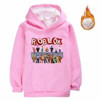 2020 Kids Girls Roblox Hoodies Trousers Cotton Clothing Suit Birthday Gifts Sets Ebay - victoria secret pink hoodie roblox