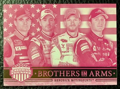 2014 Press Pass American Thunder Brothers In Arms Color Proof Magenta #51 - Image 1 of 2