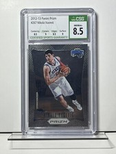 2012-13 Panini Prizm Nikola Vucevic #267 CSG 8.5 NM/Mint Rookie RC/ Silver Prizm
