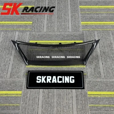 Para 2011-2013 Lexus IS250 IS350 grade frontal de fibra de carbono real grade capô malha - Imagem 1 de 4