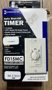 Intermatic FD15MC Federaufzug 1-Gang Countdown Timer 15 Min NOS - Bild 1 von 3